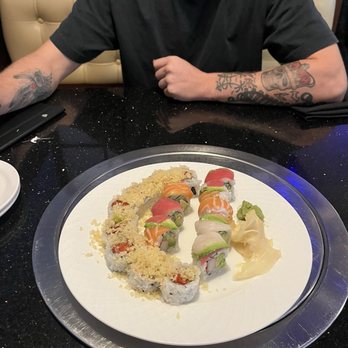 Sushishima - Castle Hills - Rainbow Roll & Dynamite Roll !!!! So good must try - Japanese Near Me - Castle Hills, Texas Sushishima - Castle Hills - Rainbow Roll & Dynamite Roll !!!! So good must try - Japanese Near Me - Castle Hills, Texas