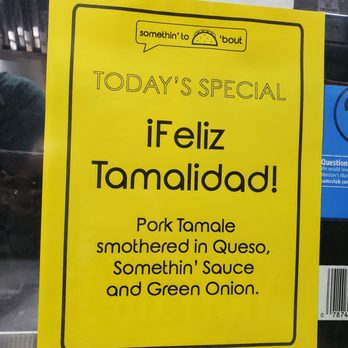 Somethin' to Taco 'Bout - 12/16/21 special of the day - Food Trucks Near Me Somethin' to Taco 'Bout - 12/16/21 special of the day - Food Trucks Near Me