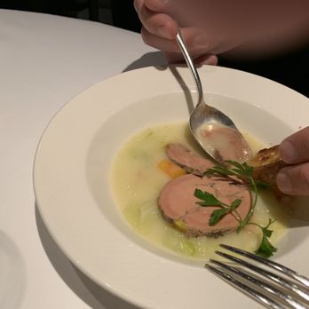 Le Réverbère - Soupe de foie gras - French Near Me - Rouen, 76 Le Réverbère - Soupe de foie gras - French Near Me - Rouen, 76
