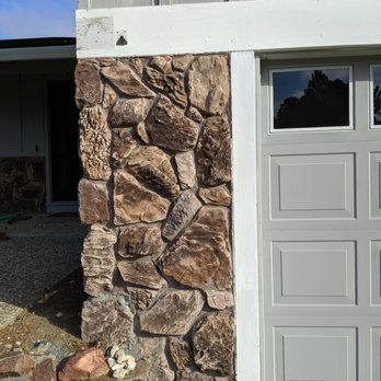 Painting For You - Stone veneer before - Painters Near Me
