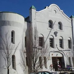 Somerville Winter Farmer's Market - Somerville Armoury, built in 1903 to house the Somerville Light Infantry of the Massachusetts Volunteer Militia.