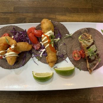Holbox - Baja Shrimp Taco, Baja Fish Taco, and Wood Grilled Kanpachi Taco - Latin American Near Me - Los Angeles, California Holbox - Baja Shrimp Taco, Baja Fish Taco, and Wood Grilled Kanpachi Taco - Latin American Near Me - Los Angeles, California