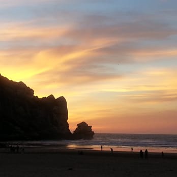 Morro Bay - Sunset... the beautiful colors against The Rock. - Landmarks & Historical Buildings Near Me - Morro Bay, California