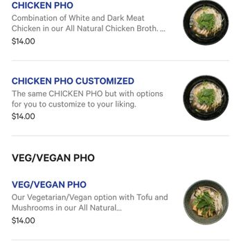 Pho Junkies - Menu from the QR code - Food Trucks Near Me Pho Junkies - Menu from the QR code - Food Trucks Near Me