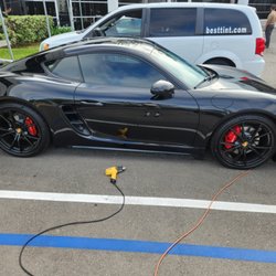 Best Tinting - Best Tinting 
Porsche 718
35% all around 
Ceramic 
BestTint.com