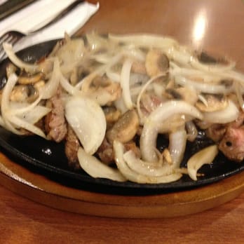 Tanaka Saimin - Sizzling platter of steak w/ onion and mushroom. - Japanese Near Me - Honolulu, Hawaii Tanaka Saimin - Sizzling platter of steak w/ onion and mushroom. - Japanese Near Me - Honolulu, Hawaii