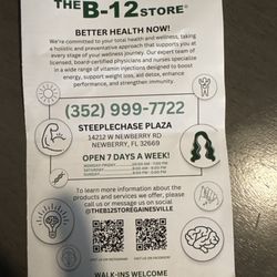 B12 Rx & More - Number address QR code