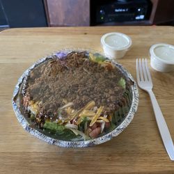 Roberto's Pizza - Taco salad.