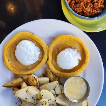 Vovomeena - Mexican benedict (chorizo on the side) $17.5 - Coffee & Tea Near Me - Phoenix, Arizona Vovomeena - Mexican benedict (chorizo on the side) $17.5 - Coffee & Tea Near Me - Phoenix, Arizona