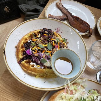 Two Hands - Lemon Poppyseed Waffle - Cocktail Bars Near Me - Austin, Texas