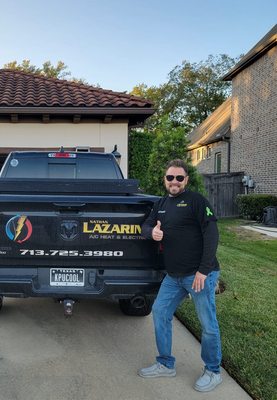 Nathan Lazarine A/C Heat & Electric Logo