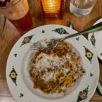 Osteria Morini - Tagliatelle with ragu antica, soffrito, and parmigiano. - Italian Near Me - Washington, DC, District of Columbia