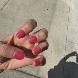 Pink nails Pink nails