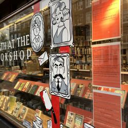 The American Book Center - November 2025 window display
