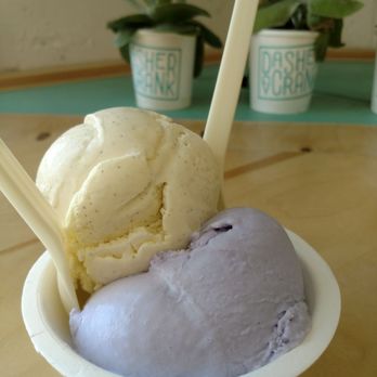 Dasher & Crank - Ube and vanilla ice cream! - Ice Cream & Frozen Yogurt Near Me - Miami, Florida Dasher & Crank - Ube and vanilla ice cream! - Ice Cream & Frozen Yogurt Near Me - Miami, Florida