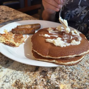 Cappys Cafe - Pancake combo - Breakfast & Brunch Near Me - Newport Beach, California