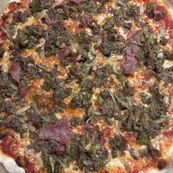 J & M Italian American Cuisine - Steak bomb pizza