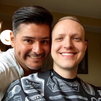 Alfonso's Salon - Alfonso and I post-cut and style - Hair Stylists Near Me - Seattle, Washington
