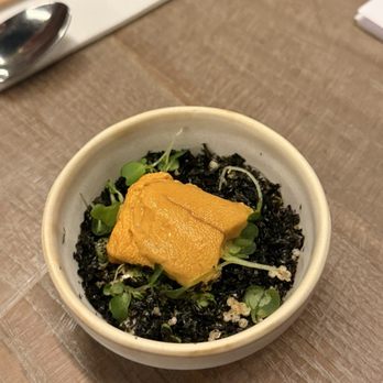 Atoboy - Sea urchin starter - Korean Near Me - New York, New York