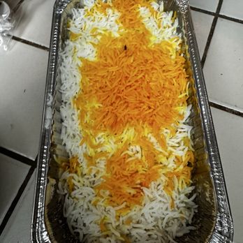 Darya Restaurant - Basmati rice for two entrees. So much rice. - Middle Eastern Near Me - West Los Angeles, California