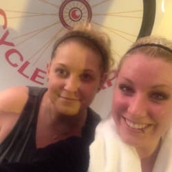Cycle Scape - Yes!!! Officially in love with Cycle Scape & Kayle (the instructor from tonight)!!