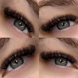 Glam Parlor Eyelash Extensions & Microblading - Volume cat eye!