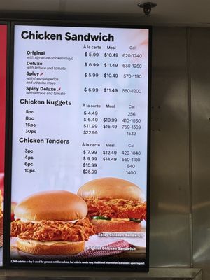 Menu photo 1 Jollibee Chula Vista, CA