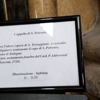 Basilica di San Petronio - Description of chapel - Churches Near Me - Bologna, BO
