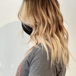 Pixie Hair Studio - Balayage with root smudge by PJ