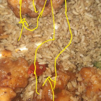 Rice Bowl - Hair and chicken - Chinese Near Me - Houston, Texas Rice Bowl - Hair and chicken - Chinese Near Me - Houston, Texas