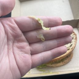 Strange clear substance from my stale avocado toast Strange clear substance from my stale avocado toast