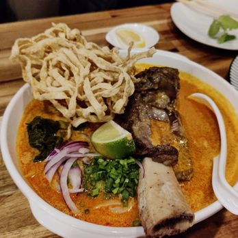 Charm Thai Kitchen & Coffee - Beef Short Rib Khao Soi - Thai Near Me - Henderson, Nevada