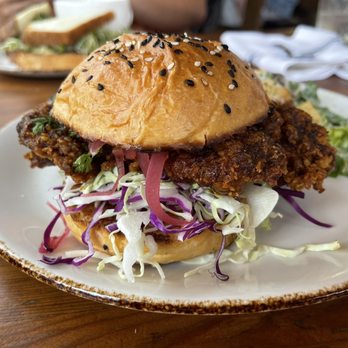 peasants FEAST - hot chicken sandwich - American Near Me - Solvang, California