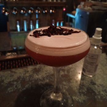 The Volstead - General Tso cocktail- Angel's Envy Bourbon, toast the trees - Cocktail Bars Near Me - Jacksonville, Florida