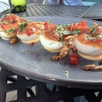 Louie's Wine Dive & Clayton Kitchen - Harrisa Deviled Eggs - Wine Bars Near Me - Clayton, Missouri Louie's Wine Dive & Clayton Kitchen - Harrisa Deviled Eggs - Wine Bars Near Me - Clayton, Missouri