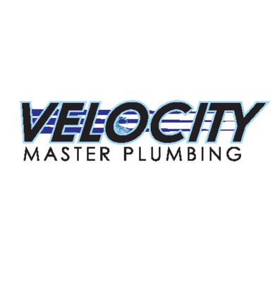 Velocity Master Plumbing Logo