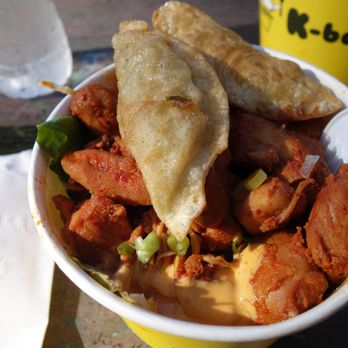 K-Bop STL - Spicy Chicken w/Pot Stickers - Food Trucks Near Me - St Louis, Missouri K-Bop STL - Spicy Chicken w/Pot Stickers - Food Trucks Near Me - St Louis, Missouri