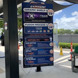 Sunoco - Car detailing area.