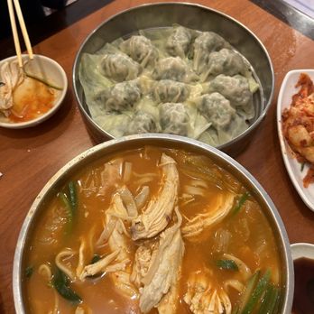 Olympic Noodle - Kimchi chicken kalgkooksoo and mandu - Korean Near Me - Los Angeles, California Olympic Noodle - Kimchi chicken kalgkooksoo and mandu - Korean Near Me - Los Angeles, California