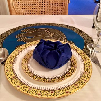 Blue Elephant Thai Cuisine - a place setting - Thai Near Me - Murrells Inlet, South Carolina Blue Elephant Thai Cuisine - a place setting - Thai Near Me - Murrells Inlet, South Carolina