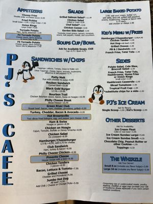 Menu photo 2 PJs Cafe Brownsville, KY Menu photo 2 PJs Cafe Brownsville, KY