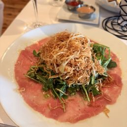 Beef Carpaccio Salad Beef Carpaccio Salad