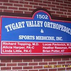 Tygart Valley Orthopedics and Sports Medicine - Office sign