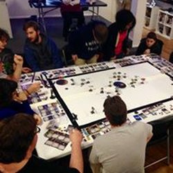 Freakopolis Geekery - Table top game play.
