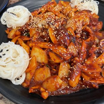 Jang Ga Nae - Stir fried squid - Korean Near Me - Rowland Heights, California Jang Ga Nae - Stir fried squid - Korean Near Me - Rowland Heights, California