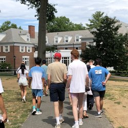 Amherst College - Dining Hall in the distance.