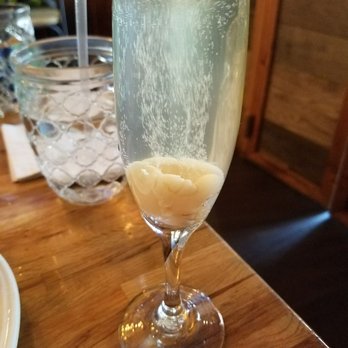 Ayada Thai - Bubbly lychee mimosa (tasty and boozy) - Thai Near Me - Elmhurst, New York