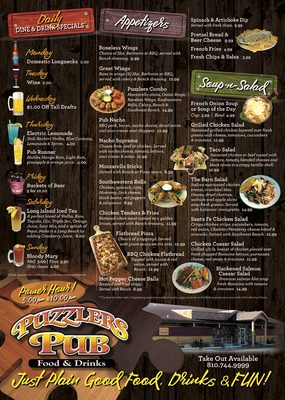 Menu photo 2 Puzzler's Pub Burton, MI Menu photo 2 Puzzler's Pub Burton, MI