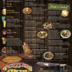 Puzzler's Pub - Menu