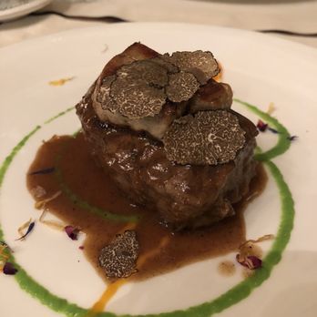 Osteria del Pavone - Beef fillet with truffle (1/2 portion as they split it for us since we were sharing). - Wine Bars Near Me - Florence, FI